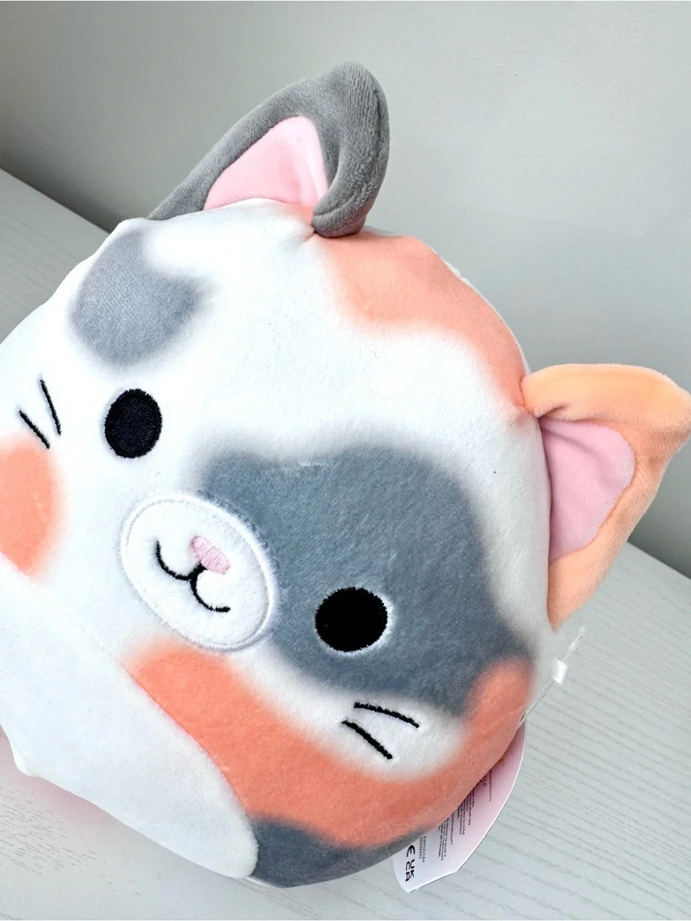 Squishmallows Tahoe the Tortoiseshell Cat Plush Toy in Calico Pattern 8” NWT